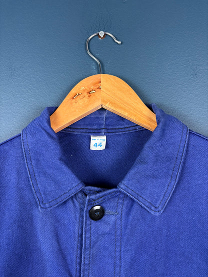 True Vintage 1960s Navy Blue French Chore Jacket (M)