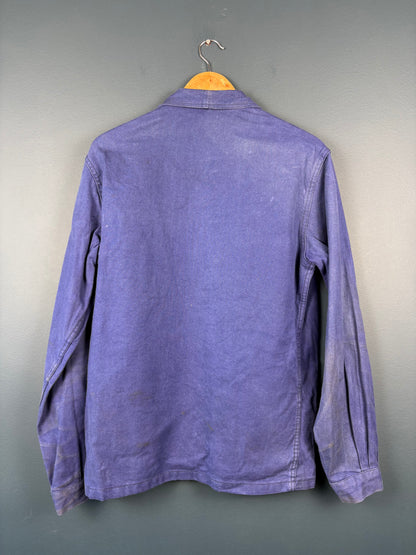 True Vintage 1960s Navy Blue French Chore Jacket (M)