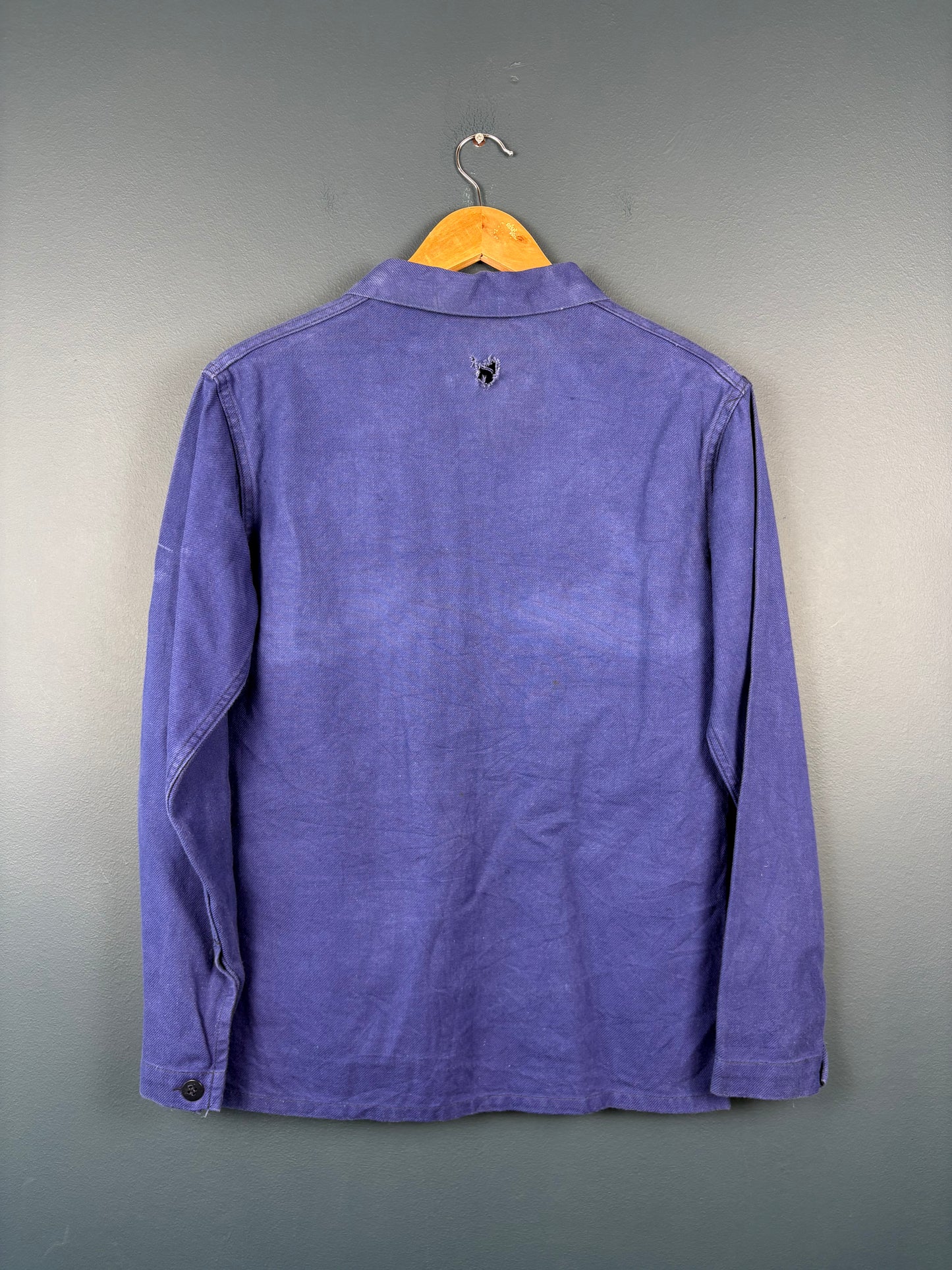 True Vintage 1960s Navy Blue French Chore Jacket (S)