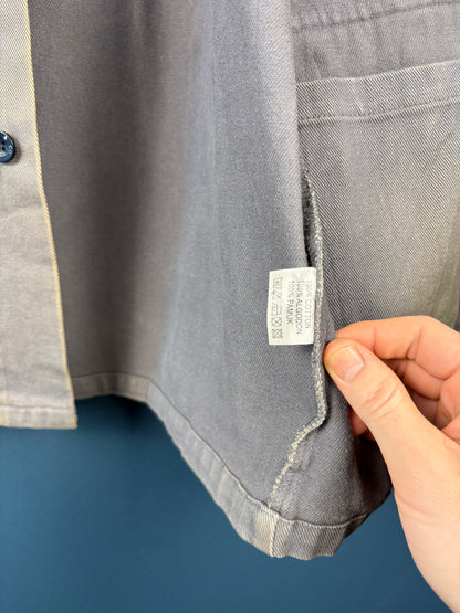 Vintage Marine Sun Faded Grey Chore Jacket (L)