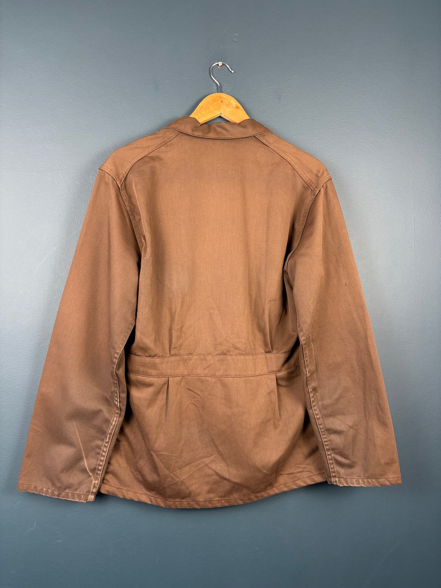 True Vintage 1960s Brown French Chore Jacket (L)
