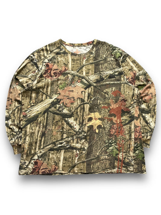 90s Real Tree Camo Longsleeve Tee  [3XL]