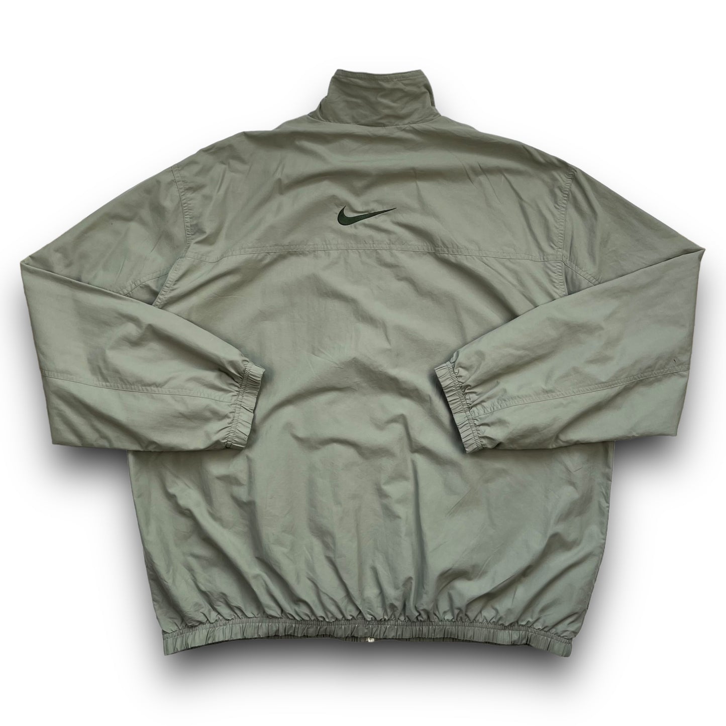 Nike Olive Green Solo Swoosh Track Jacket (XL)