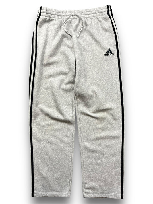 Adidas Three Stripes Grey Baggy Joggers  [L]