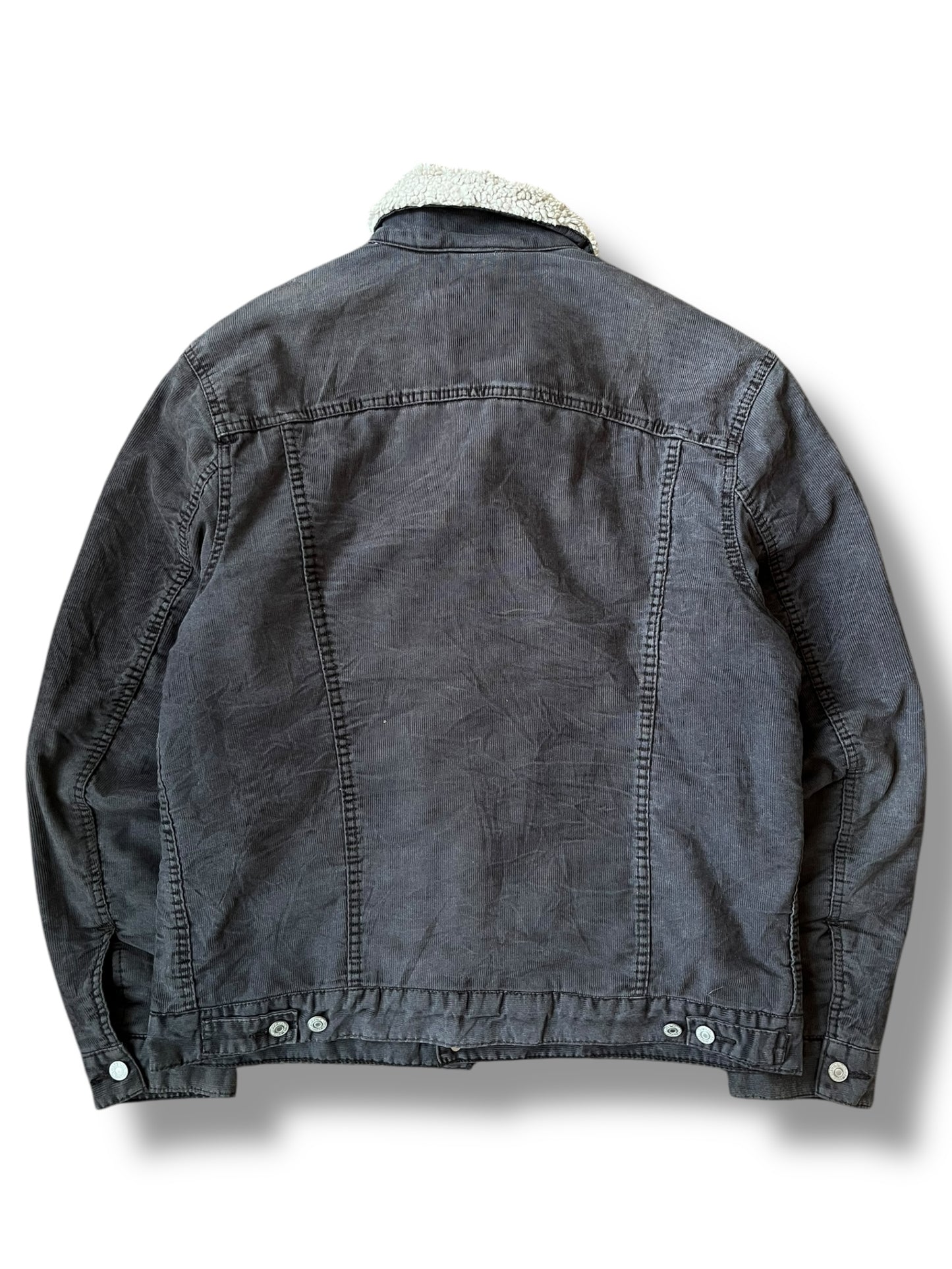 Vintage Levi's Sherpa Lined Corduroy Trucker Jacket (L)