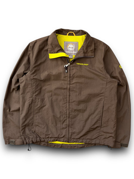 Timberland Weathergear 90s Chocolate Brown Outdoors Jacket (S)