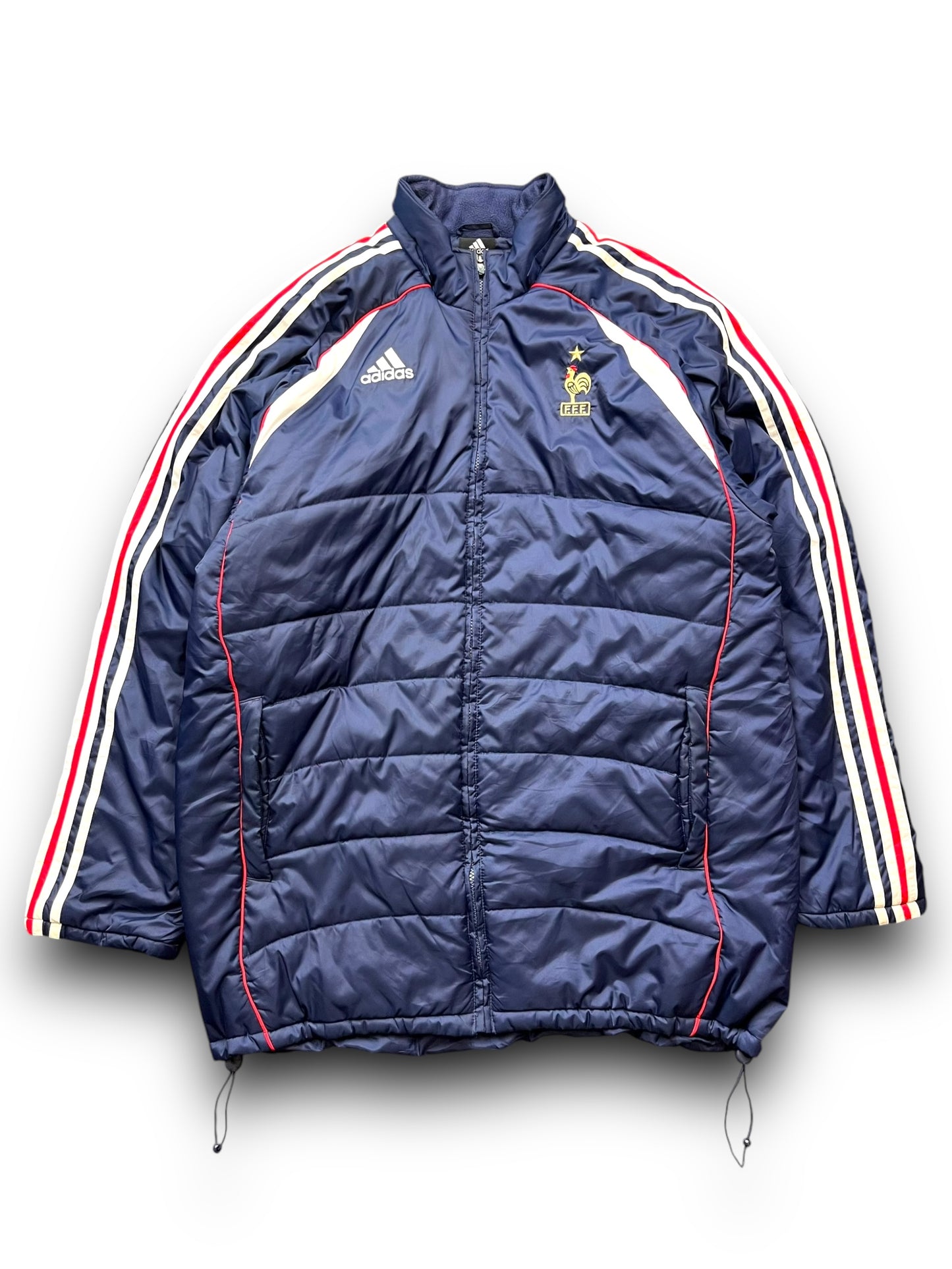 2000s Adidas France Football Puffer Jacket  [M]