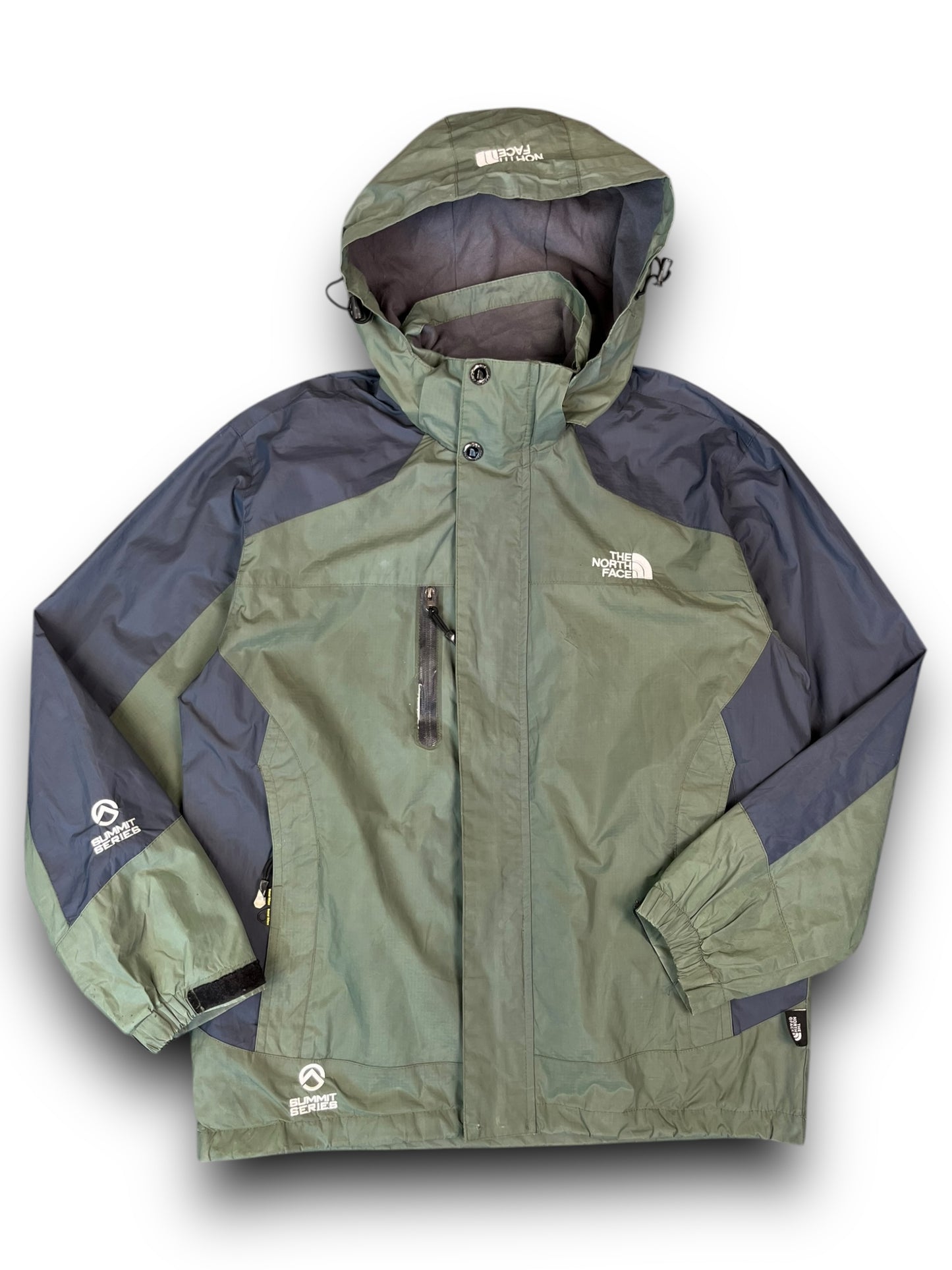 Vintage North Face Summit Series Khaki Green Waterproof Jacket (women’s L)