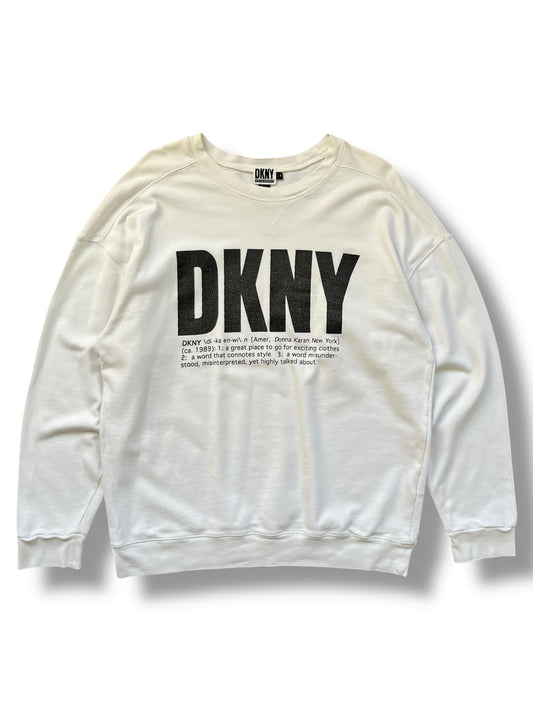 Vintage DKNY Definition White Jumper (L)