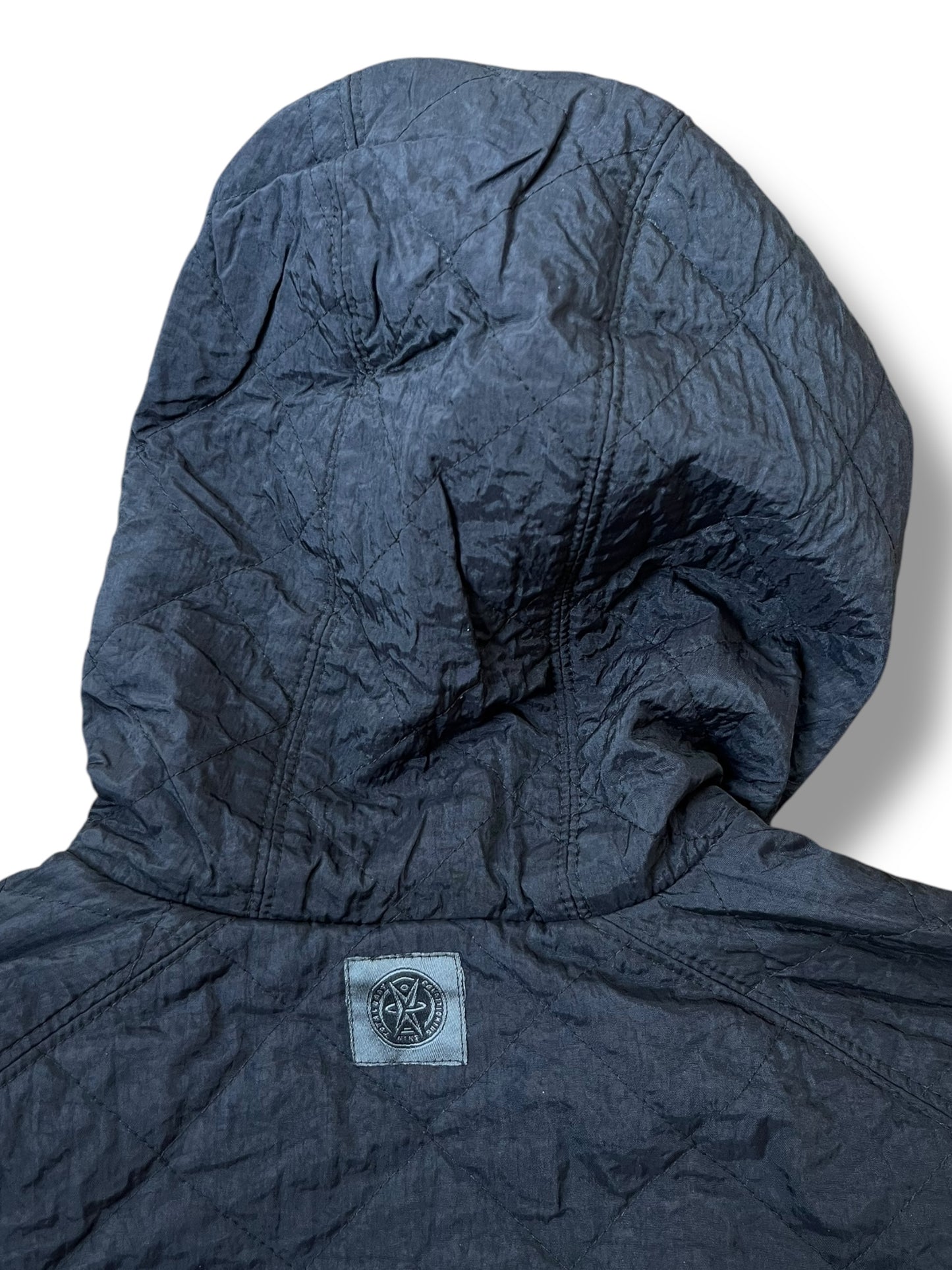 Vintage Nike 90s Black Hooded Jacket (women's M)