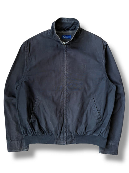 Vintage Fred Perry Classic Black Harrington Jacket (M)