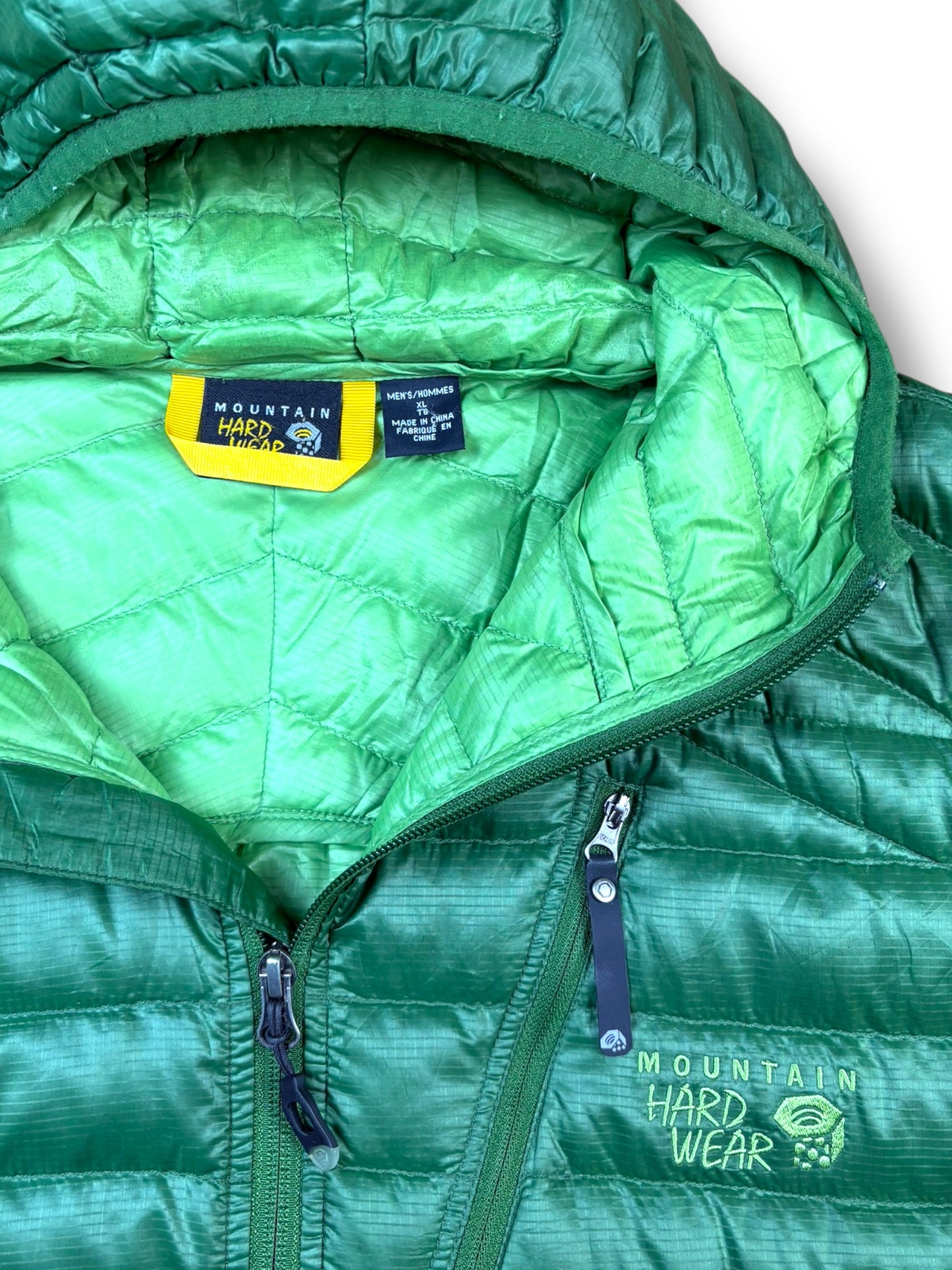 Mountain HardWear Greeen Outdoors Micro Puffer Jacket (XL)
