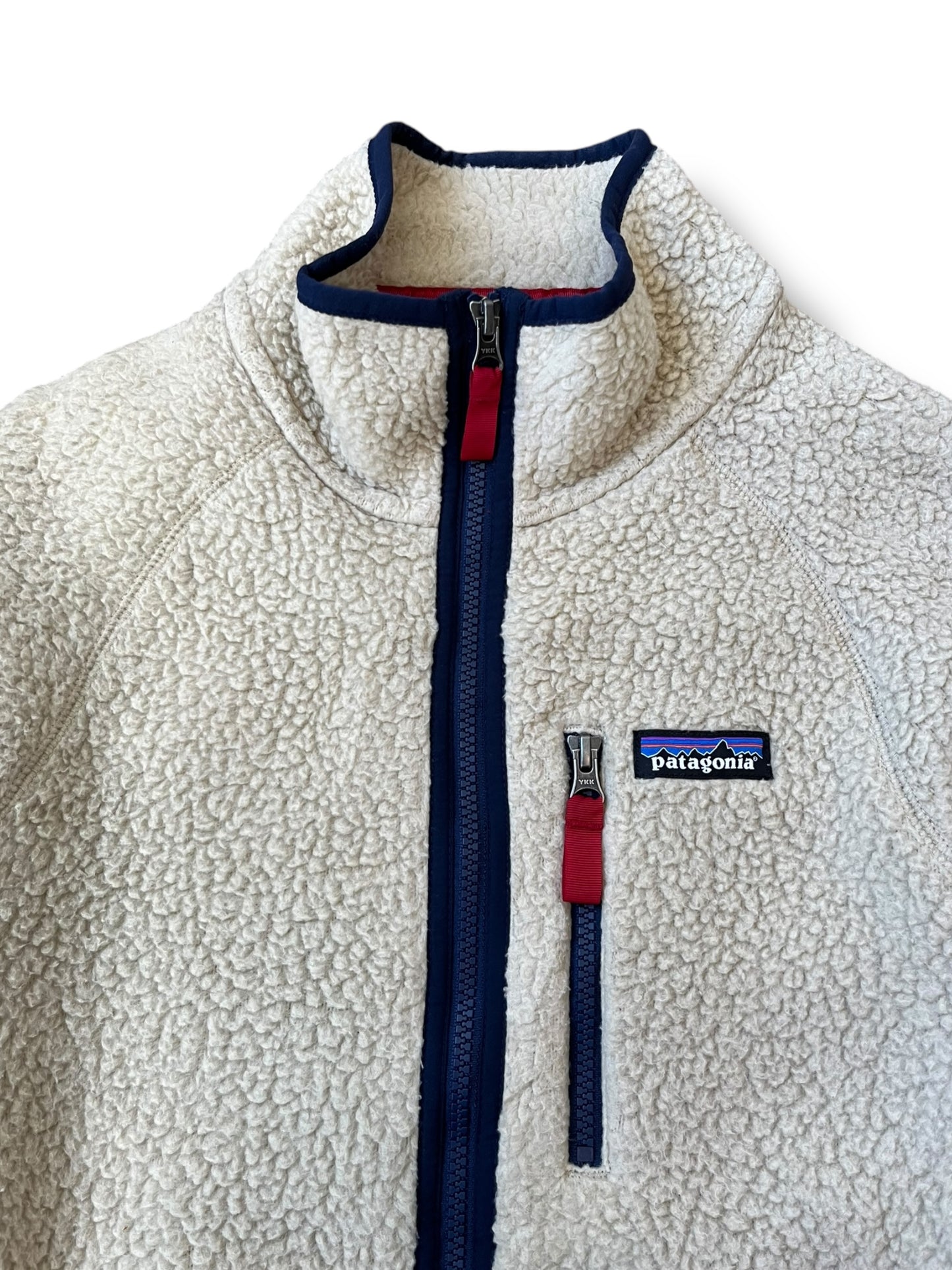Vintage Patagonia Beige Synchilla Fleece Jacket (S)