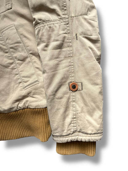 G-Star Workwear 2000s Beige Canvas Acitve Jacket (M)